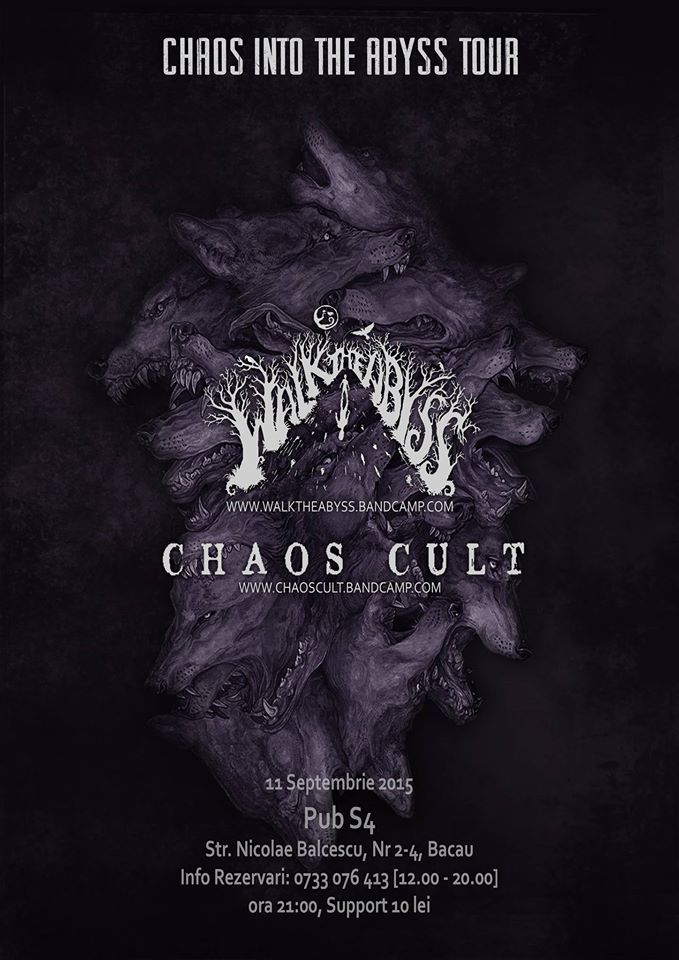 Concert Walk The Abyss & Chaos Cult – Păreri la rece (video)