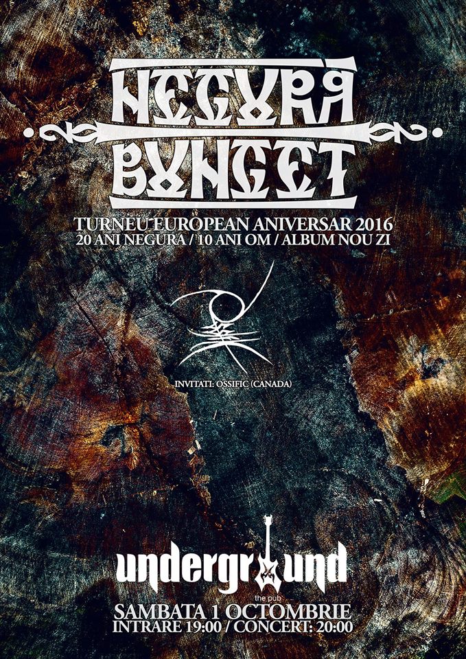 Concert Negură Bunget & Ossific în Underground Pub, Iași – Păreri la rece (video)