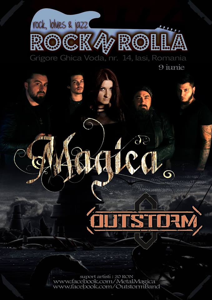 Concert Magica & Outstorm în club Rocknrolla, Iași – Păreri la rece (video)